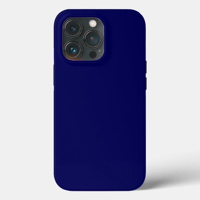 Plain colour midnight blue Case-Mate iPhone case (Back)