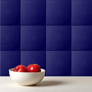 Plain colour midnight blue tile