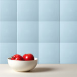 Plain colour solid cloudy light blue tile<br><div class="desc">Plain colour solid cloudy light blue design.</div>