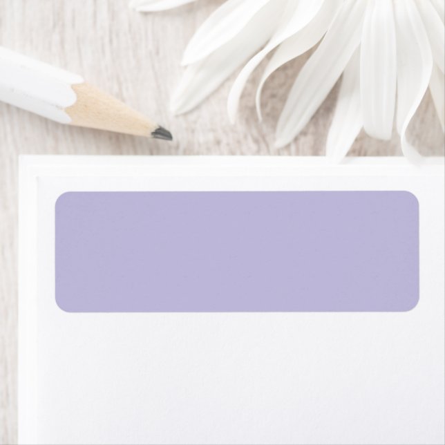 Plain colour solid heather pastel purple (Insitu)