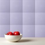 Plain colour solid heather pastel purple tile<br><div class="desc">Plain colour solid heather pastel purple design.</div>