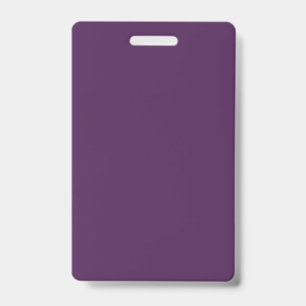 Plain colour solid midnight dark purple badge