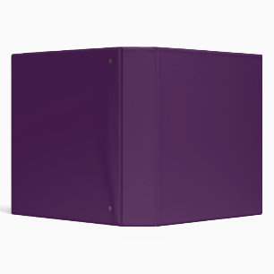 Plain colour solid midnight dark purple binder