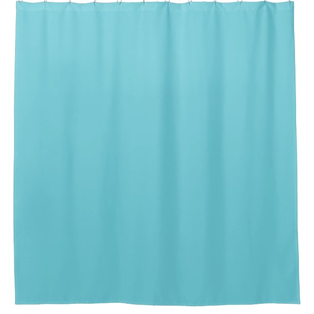 Plain colour waterfall aqua blue (Front)