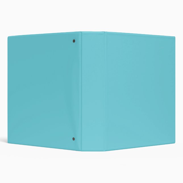 Plain colour waterfall aqua blue binder (Background)