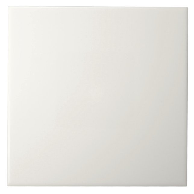 Plain Colour White Desert  Tile (Front)