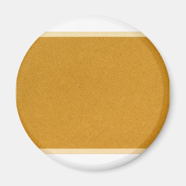 Plain cork board magnet (Front)