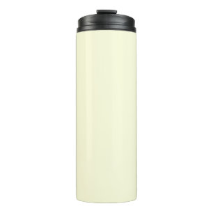 Plain Cream Thermal Tumbler