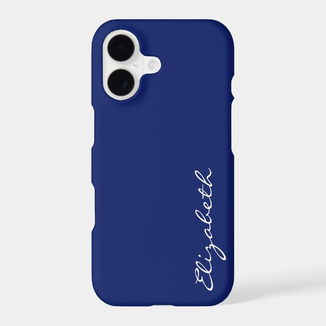 Plain Dark Blue Background (Back)