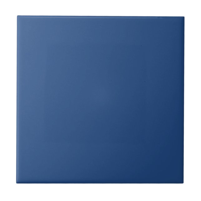 Plain Delft Blue Tile for Diy Projects  (Front)