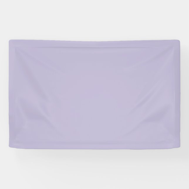 Plain dusty lavender solid colour banner (Horizontal)