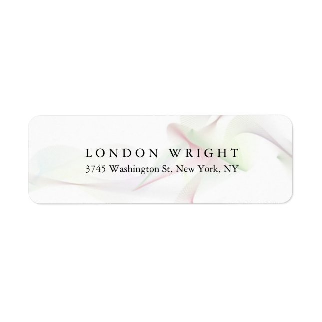 Plain Elegant Classical Trendy Curves White (Front)