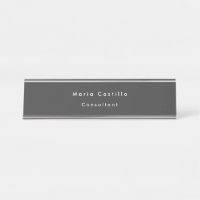 Plain Elegant Minimalist Modern