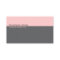 Plain Elegant Simple Light Pink / Grey Stripe