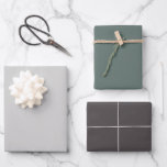 Plain Goose Green Wolf Grey Shades 3 Tones Wrapping Paper Sheet<br><div class="desc">Discover the captivating beauty of our Grey Shades collection! Immerse yourself in the subtlety of Grey Goose, embrace the understated elegance of Grey-Green, and command attention with the sophistication of Grey Wolf with 3 grey tones. Get ready to elevate your celebrations with a touch of timeless allure using our captivating...</div>