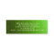 Plain Green Canvas Slim Modern Business Cards