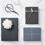 Plain Gunmetal Jet Grey Shades 3 Tones Wrapping Paper Sheet<br><div class="desc">Discover the captivating beauty of our Grey Shades collection! Immerse yourself in the subtlety of Gunmetal, embrace the understated elegance of Jet, and command attention with the sophistication of Jet Grey with 3 grey tones. Get ready to elevate your celebrations with a touch of timeless allure using our captivating collection....</div>