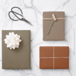Plain Hawaiian Hardwood Brown Shades 3 Tones Wrapping Paper Sheet<br><div class="desc">Discover the captivating beauty of our Brown Shades collection! Immerse yourself in the subtlety of Grayish Brown, embrace the understated elegance of Hardwood and command attention with the sophistication of Hawaiian Brown in this 3 brown tones collection. Get ready to elevate your celebrations with a touch of timeless allure using...</div>