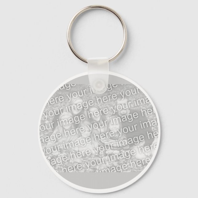 Plain Keychain or Key Ring (Front)