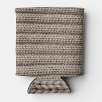 Plain knitted fabric, brown texture.