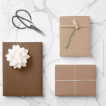 Plain Kobicha Taupe Latte Brown Shades 3 Tones Wrapping Paper Sheet<br><div class="desc">Discover the captivating beauty of our Brown Shades collection! Immerse yourself in the subtlety of Kobicha, embrace the understated elegance of Latte and command attention with the sophistication of Light Taupe in this 3 brown tones collection. Get ready to elevate your celebrations with a touch of timeless allure using our...</div>