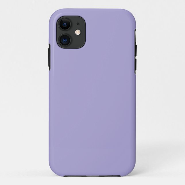 Plain Lavender Blue iPhone 5 Case (Back)