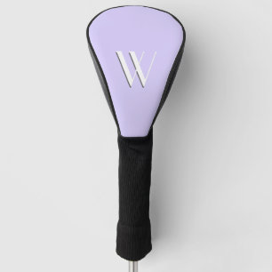 Plain Lavender Golf Head Cover