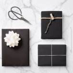 Plain Licorice Night Raisin Black Shades 3 Tones Wrapping Paper Sheet<br><div class="desc">Embrace the allure of black shades with our captivating collection! Explore the depths of Licorice,  the mysterious allure of Night,  and the bold contrast of Raisin Black with 3 tones. Get ready to elevate your celebrations with a touch of sophistication and style with our captivating collection.</div>