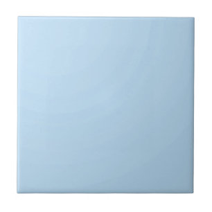 Plain Lightblue SkyBlue Shade: Add text or image Tile