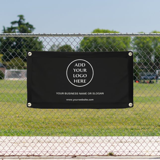 Plain Logo Business Company Corporate Professional Banner (Insitu)