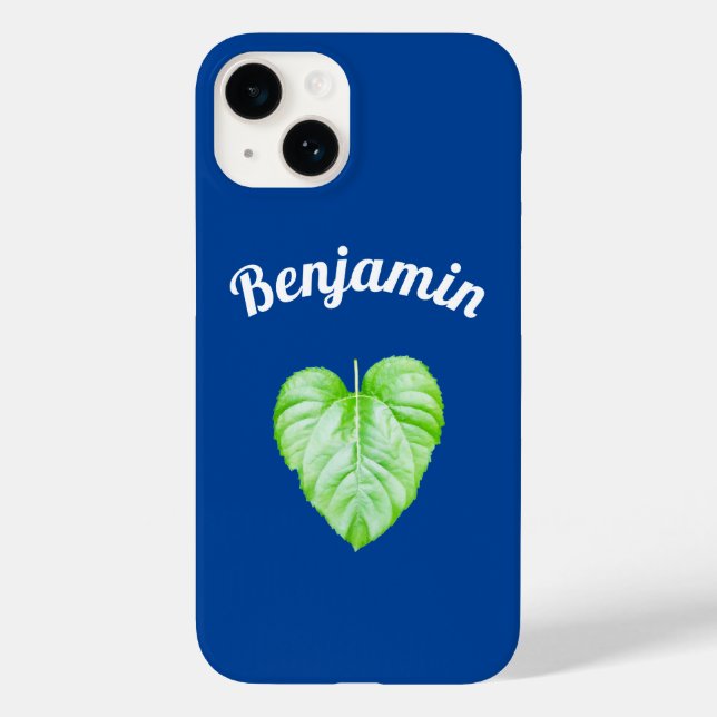 Plain lovely leaflet   Case-Mate iPhone case (Back)