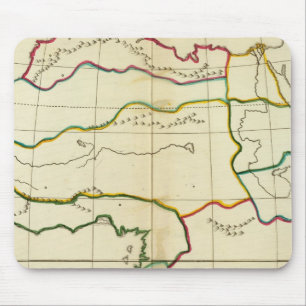 Plain map Africa Mouse Pad