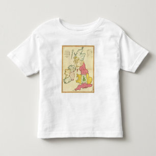 Plain map British Islands Toddler T-shirt