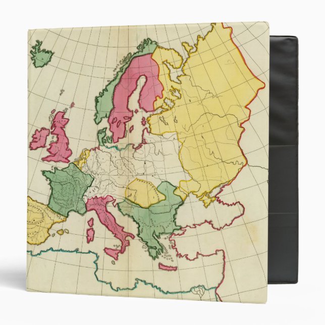 Plain map Europe Binder (Front/Inside)