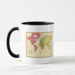 Plain map World Mug