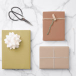 Plain Maple Apple Cashmere Brown Shades 3 Tones Wrapping Paper Sheet<br><div class="desc">Discover the captivating beauty of our Brown Shades collection! Immerse yourself in the subtlety of Canadian Maple, embrace the understated elegance of Caramel Apple, and command attention with the sophistication of Cashmere in this 3 brown tones collection. Get ready to elevate your celebrations with a touch of timeless allure using...</div>