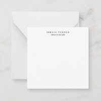 Plain Minimalist Professional Attorney at Law