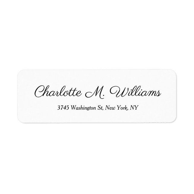 Plain Minimalist Professional Modern Elegant (Front)