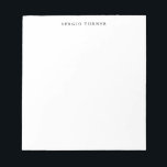 Plain Minimalist Professional Modern Simple Notepad<br><div class="desc">Those who see it will say what a simple design and will not be able to take their eyes off this product. It is a very elegant, very aesthetic and very simple perfect design. With such simplicity, you will immediately reflect what a fine personality you have and the sensitivity in...</div>