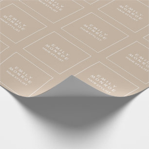 Plain Modern Minimalist Wrapping Paper