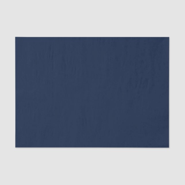 Plain Navy Blue Gift Tissue Paper (Front)