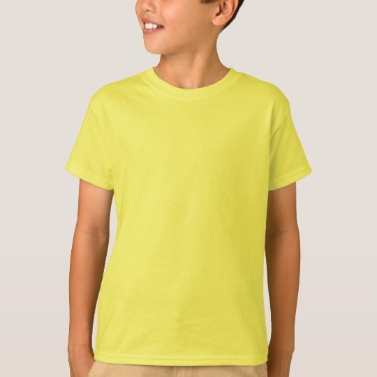 plain yellow t shirt toddler