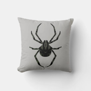 Plain Old Spider Throw Pillow