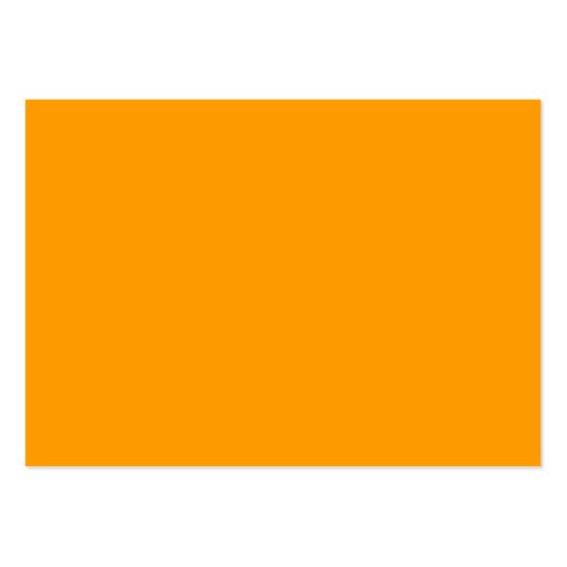 Unique 11 Business Card Orange Background