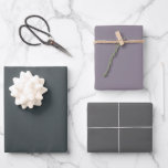 Plain Outer Space Rocket Grey Shades 3 Tones Wrapping Paper Sheet<br><div class="desc">Discover the captivating beauty of our Grey Shades collection! Immerse yourself in the subtlety of Outer Space, embrace the understated elegance of Rocket Metallic, and command attention with the sophistication of Scorpion in this 3 grey tones collection. Get ready to elevate your celebrations with a touch of timeless allure using...</div>