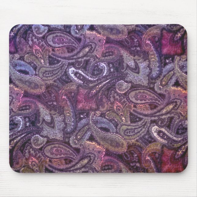 Plain Paisley 3 Mouse Pad (Front)
