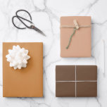 Plain Peru Tumbleweed Tuscan Brown Shades 3 Tones Wrapping Paper Sheet<br><div class="desc">Discover the captivating beauty of our Brown Shades collection! Immerse yourself in the subtlety of Peru, embrace the understated elegance of Tumbleweed, and command attention with the sophistication of Tuscan Brown in this 3 brown tones collection. Get ready to elevate your celebrations with a touch of timeless allure using our...</div>