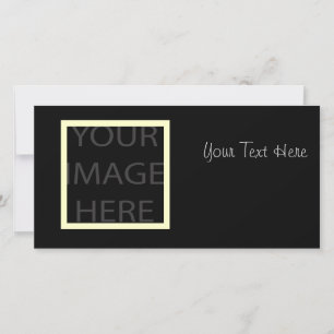 Plain Photocards template, fully customizable