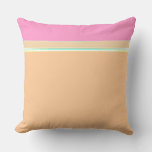 Plain Pink /Orange/Aqua > Plain+ Pattern Pillows