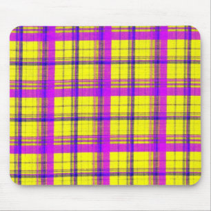 Plain Plaid 2h Mouse Pad